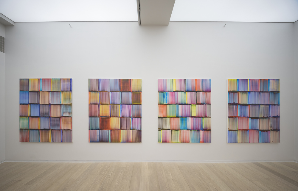Bernard Frize's exhibition is on at Simon Lee Gallery until July 20, 2017